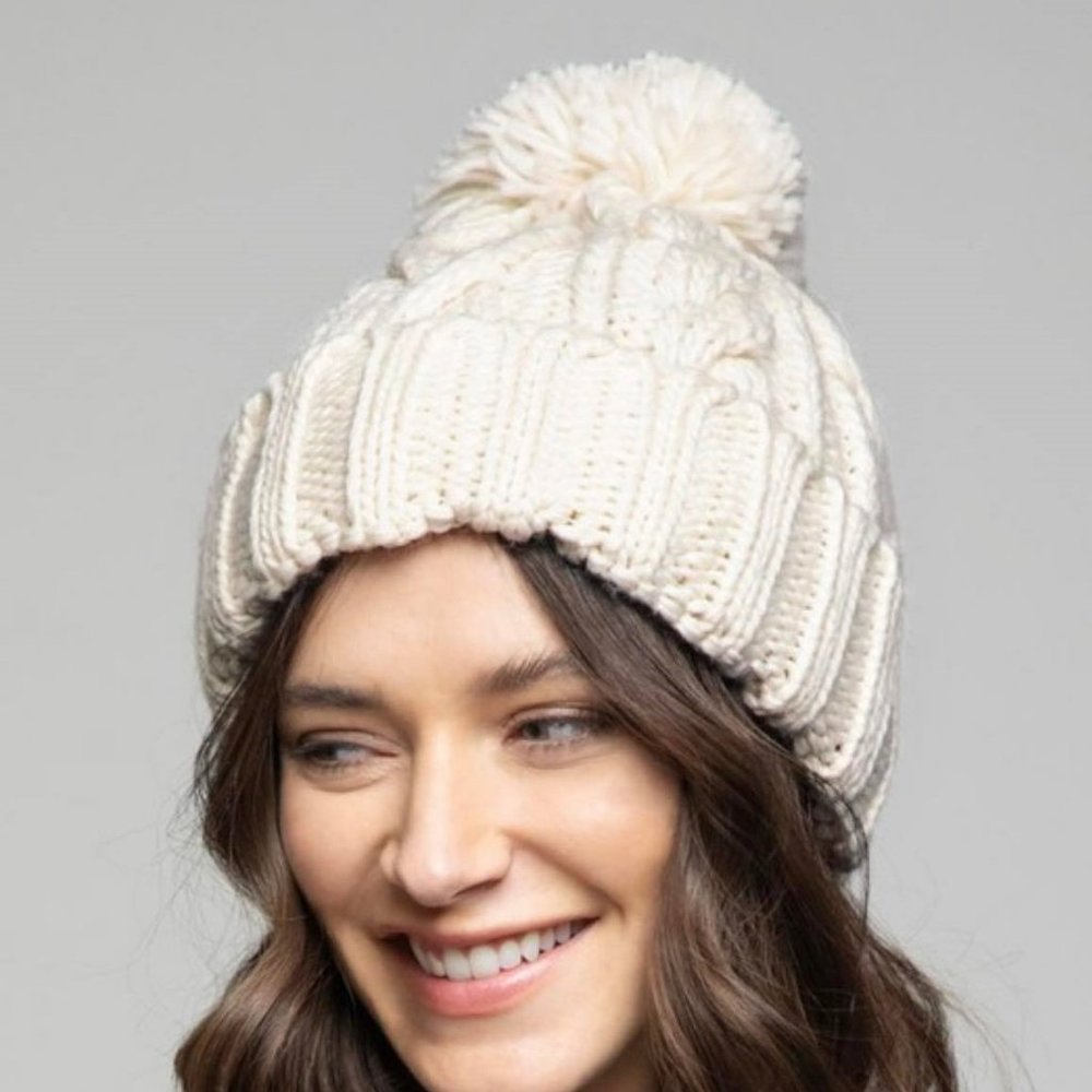 Hat with Pom